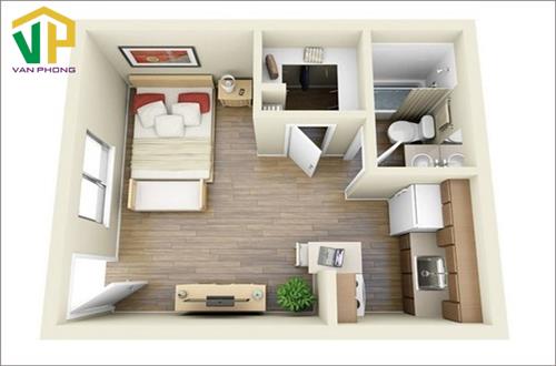 Kinh nghiệm thiết kế phòng trọ đẹp, độc đáo năm 2022