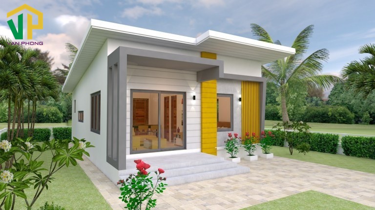 Xu hướng thiết kế nhà ống 1 tầng đơn giản