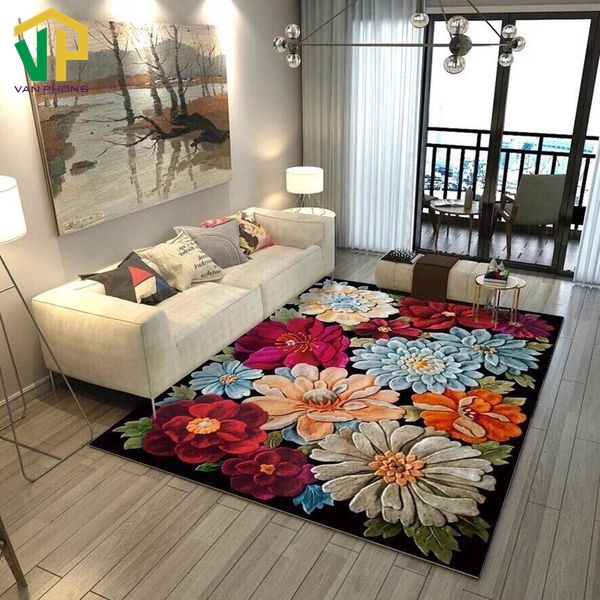 Sử dụng một ít hoa văn để làm nổi bật không gian trong nhà