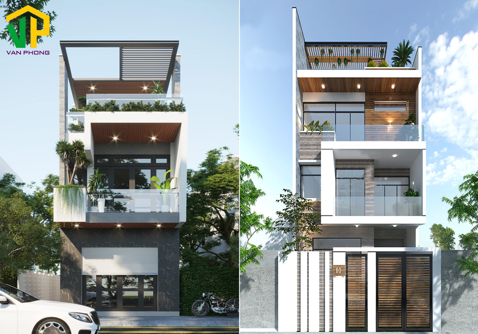 Mẫu nhà hiện đại rất được ưa chuộng 