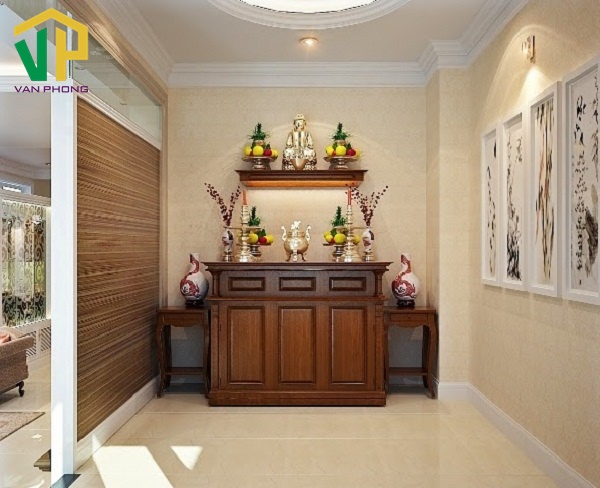 Đặt bàn thờ trong nhà cao tầng