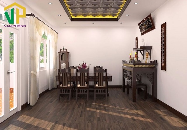Bàn thờ không được xung với cửa
