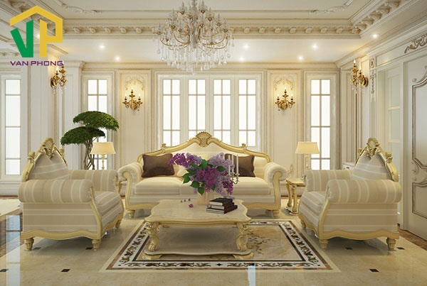 Chung cư có diện tích lớn sẽ phù hợp với lối kiến trúc cổ điển và sang trọng của Pháp