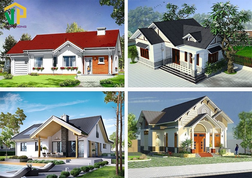 Một số mẫu nhà cấp 4 đẹp và phong cách