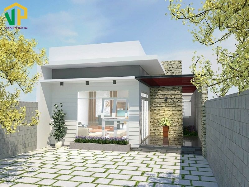 Thiết kế nhà cấp 4 hiện đại