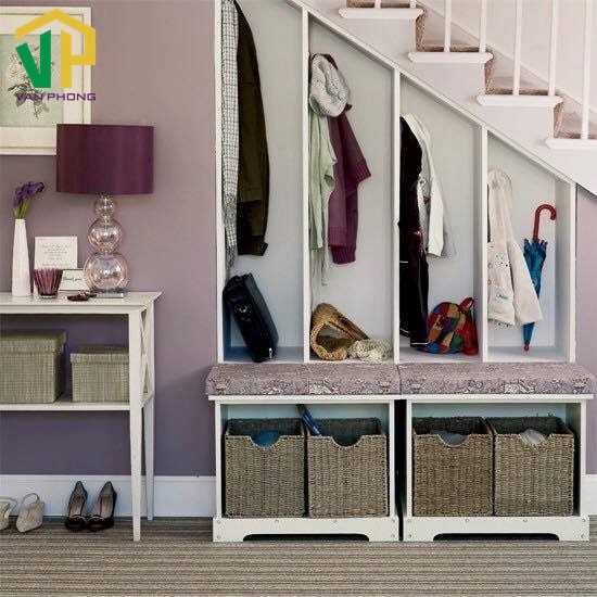 Thiết kế tủ âm tường chứa đồ